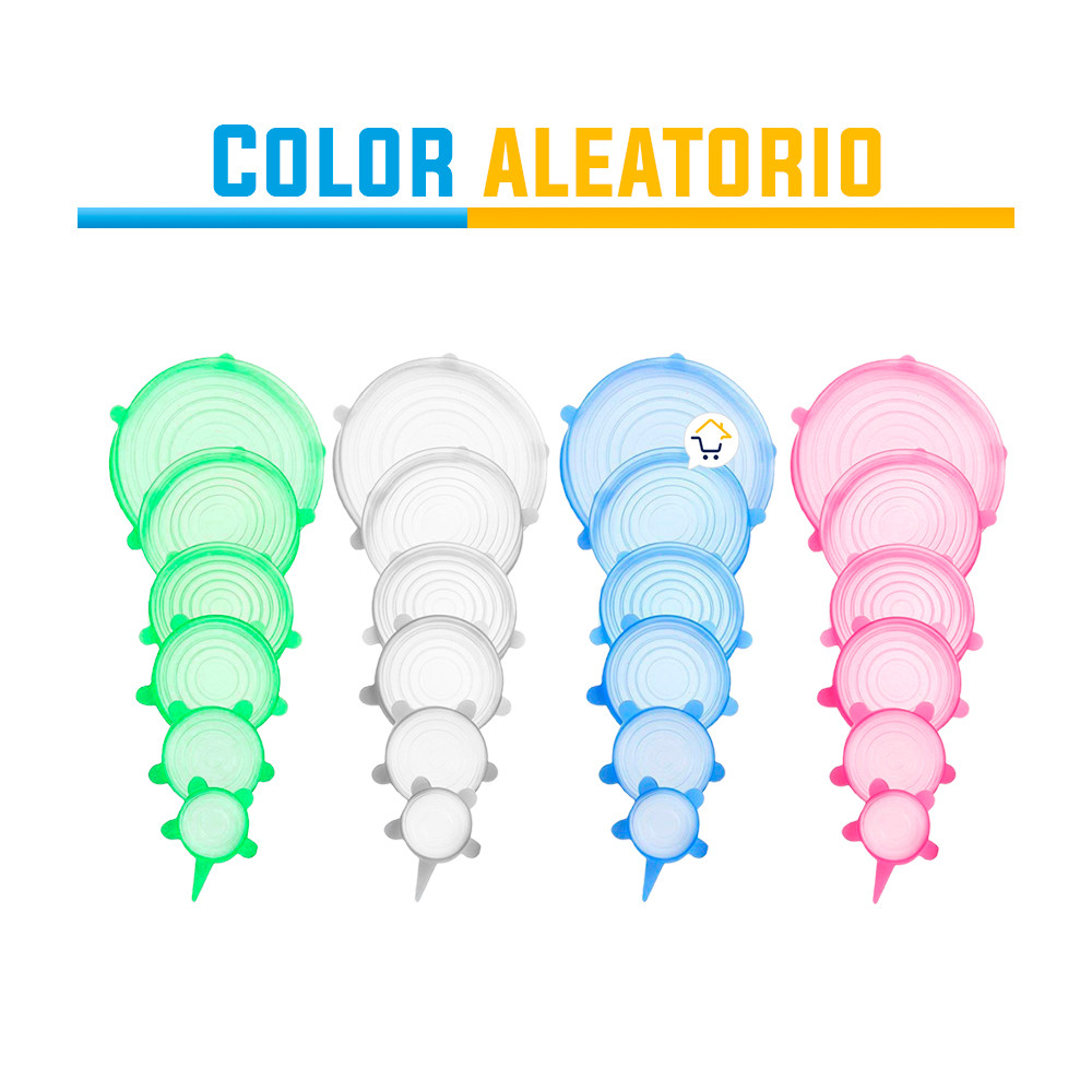 Miniatura 7 de Tapas Elasticas Silicona GM1903626